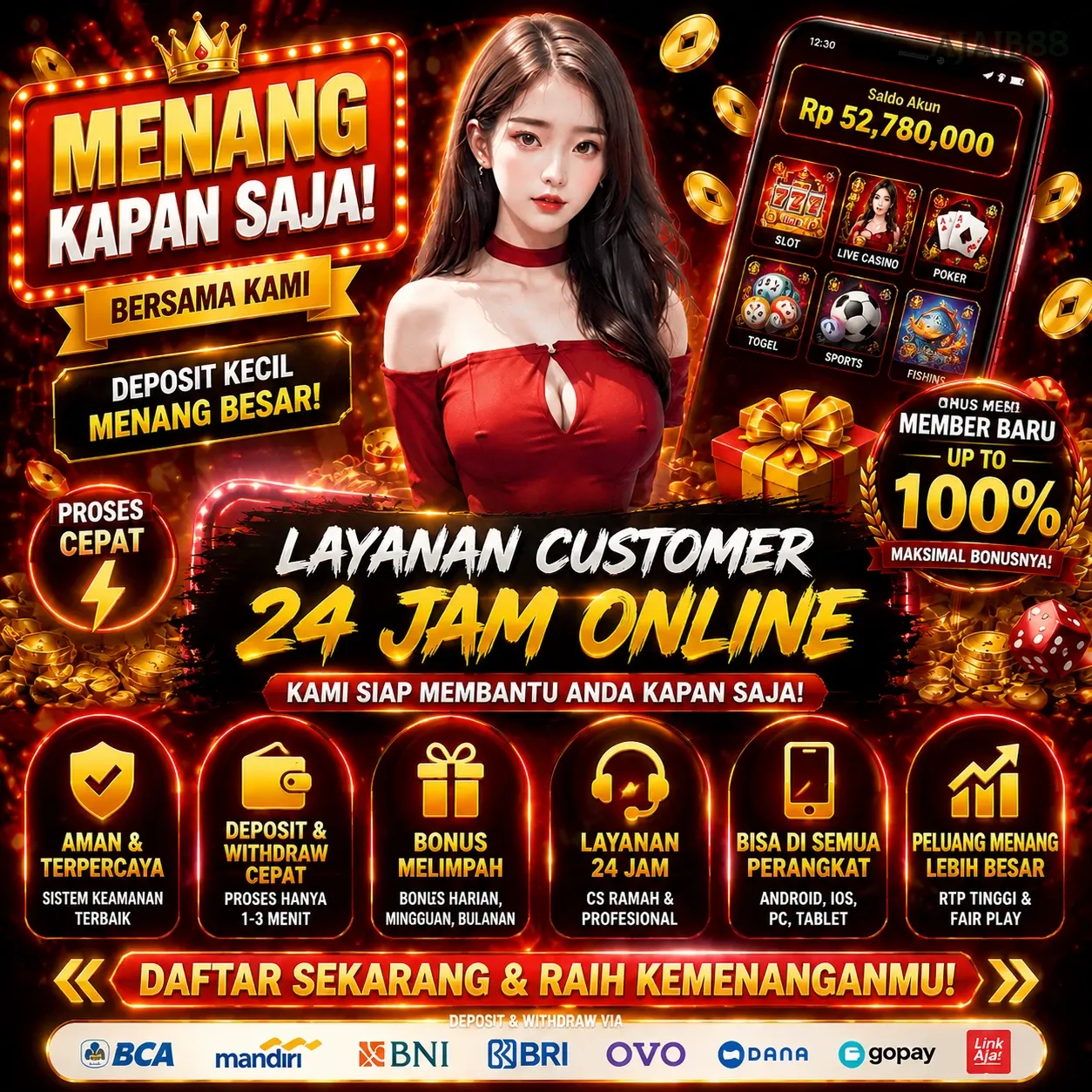 Ikon aplikasi ajaib88 resmi